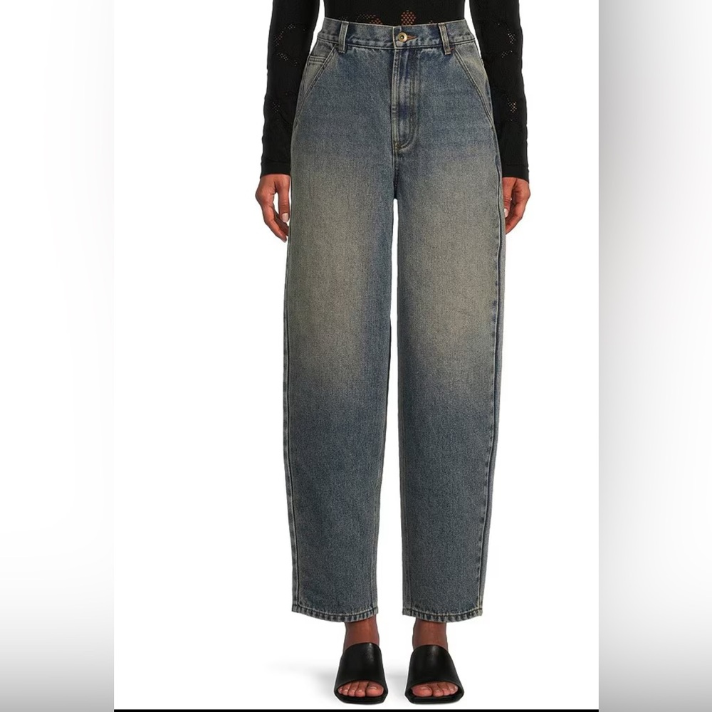C&V Chelsea & Violet Women High Rise Skater Jeans Size 25 ColorDirty Medium Blue